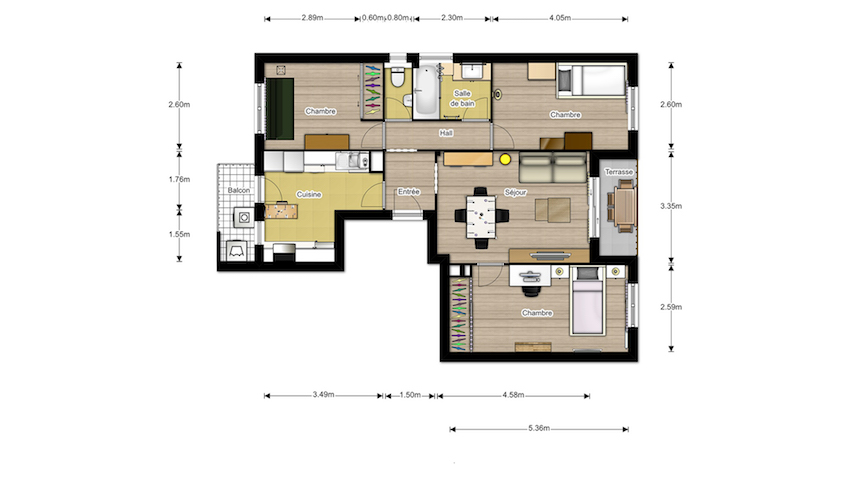 3D Interactive Floor Plan For Real Estate