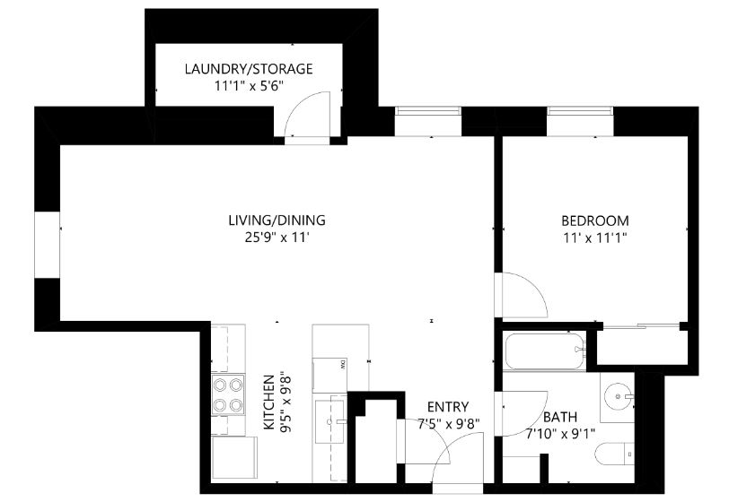 2d floor plan